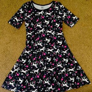 Comfortable fall unicorn dress